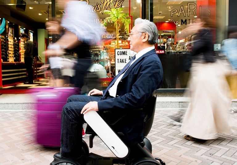 The next generation motorized wheelchair,'WHILL'